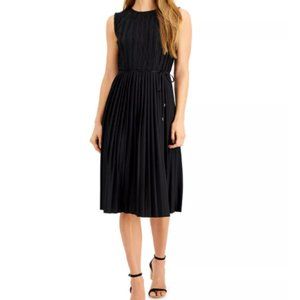 NWT $129 ANNE KLEIN All Over Pleated Dress